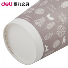 得力 9563加厚纸杯 100只装 一次性纸杯 不易变形 250ml