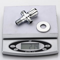 莱尔诗丹  双用角阀 一进二出三通角阀 全铜加厚三角阀止水阀 LD112T