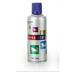 和新 建筑装饰 汽车家具自动喷漆环保油漆 黑色 350ml/罐 银色  QZYB