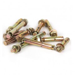 Creaby/创能  TSD 门窗五金 镀彩锌膨胀螺丝 超长吊顶螺丝钉[单位：只] 金色 M18*150