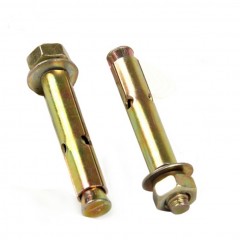 Creaby/创能  TSD 门窗五金 镀彩锌膨胀螺丝 超长吊顶螺丝钉[单位：只] 金色 M18*150