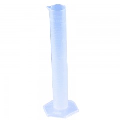 千团精工 量筒 50毫升 塑料量杯 量筒 厨房料理配比 透明  LT-50ML