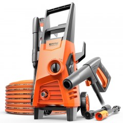 亿力 YLQ4650C-100C 清洗机 家用洗车机 高压清洗机 橙色