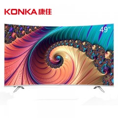 Konka/康佳 49吋4K超清智能曲面平板led液晶电视机  LED49UC3