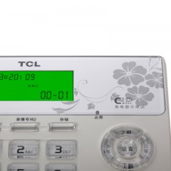 TCL 电话机来电报号语音报号双接口时尚座机电话 TCL HCD868(128)TSDL