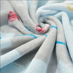 LOVO 法兰绒毯床品儿童单人卡通毯子办公室午睡毯