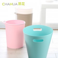 茶花 垃圾桶家用卫生间创意客厅厕所卧室厨房垃圾筒 CH1525