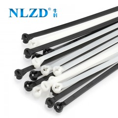 牛利 塑料尼龙扎带卡扣4X200mm强力升级款 耐高低温捆绑带 不退齿