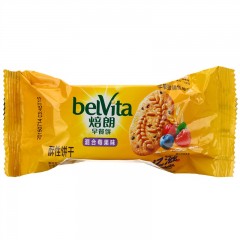 焙朗 早餐饼莓果味坚果蜂蜜 300g饼干休闲零食