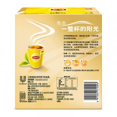 Lipton/立顿 黄牌红茶叶S100 一次性酒店办公袋泡茶包立顿红茶100包x2g/盒