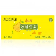 康师傅  冰糖雪梨风味饮料250ml*24盒