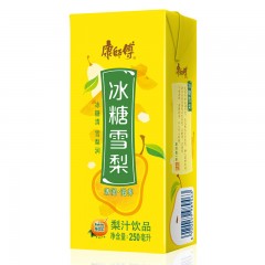 康师傅  冰糖雪梨风味饮料250ml*24盒