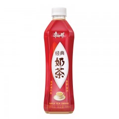 康师傅 经典奶茶饮料香浓味500ml*15瓶 整箱装