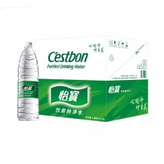 怡宝 纯净水1555ml*12瓶饮用水整箱装纯净水大瓶装1.5l批发矿泉水