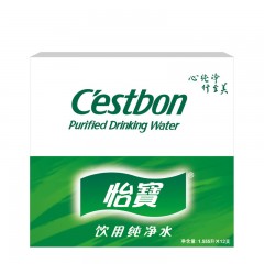 怡宝 纯净水1555ml*12瓶饮用水整箱装纯净水大瓶装1.5l批发矿泉水