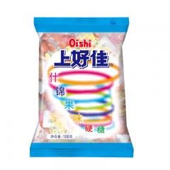 上好佳 硬糖 什锦果糖 100g/袋