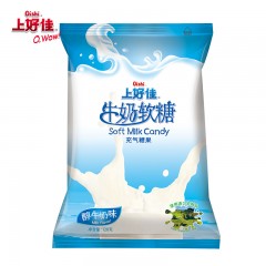 上好佳 软奶糖120g/袋草莓牛奶哈密瓜巧克力4种口味