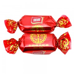 雅客 喜糖太妃糖牛奶糖500g 结婚婚礼双喜糖果批发散装