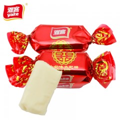 雅客 喜糖太妃糖牛奶糖500g 结婚婚礼双喜糖果批发散装