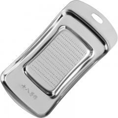 十八子作 不锈钢姜蒜研磨 压蒜蓉姜末厨房小工具