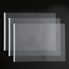 齐心 A3图纸抽杆夹 A3文件夹 A3拉杆夹 资料透明夹Q310A3