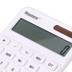 晨光 标朗计算器 桌面型 太阳能纽扣 双电池计算机ADG9813