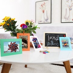 朗格 创意卡通DIY挂墙组合 悬挂纸相片3 5 6 7寸麻绳子照片墙