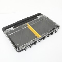 STANLEY/史丹利钻石透明塑料盒16寸工具箱零件盒 STST74301-8-23