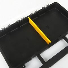 STANLEY/史丹利钻石透明塑料盒16寸工具箱零件盒 STST74301-8-23