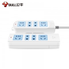 公牛 插座接线板插排插线板拖线板四孔无线 GN-101