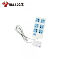 公牛 漏电保护器插头10A/16A热水器空调大功率接线防漏电插头 GN-920L