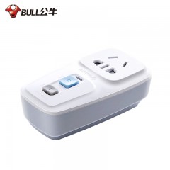 公牛 漏电保护器插头10A/16A热水器空调大功率接线防漏电插头 GN-920L