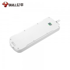 公牛 插座电源接线板插排插线板插板带线过载保护蓝白1.8/3/5/10米  GN-609