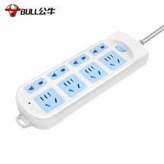 公牛 插座插板接线板插排插线板拖线板电源 八插位3米 GN-610