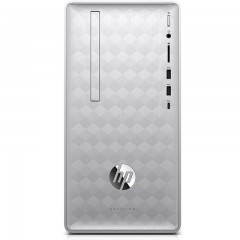 惠普/HP  星系列 家用商用台式电脑主机（i5-8400 8G 1TB 2G独显 Win10三年上门）银色  590-p051