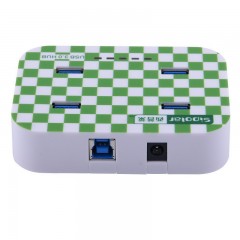 西普莱 4口HUB  四口USB3.0集线器 USB3.0高速HUB  批量拷贝机