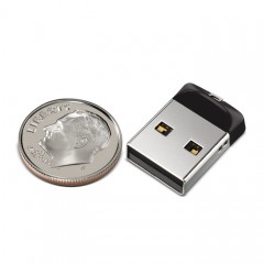 闪迪 16G酷豆U盘迷你USB2.0小巧时尚车载U盘 CZ33