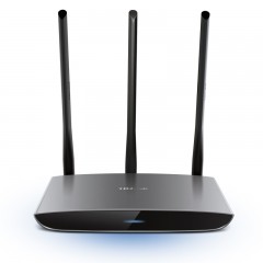 TP-Link TL-WR890N 450M无线路由器合金机身屏蔽抗干扰稳定家用百兆宽带穿墙wifi手机APP远程上网行为管理