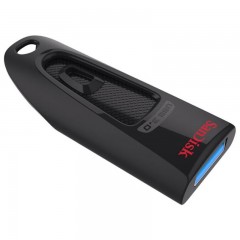 闪迪  32G U盘USB3.0加密u盘读速100M伸缩推拉优盘 CZ48