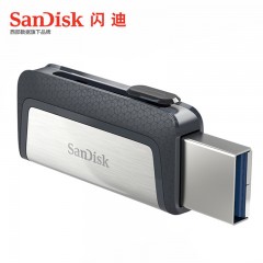 闪迪 Type-C双接口32G手机两用U盘USB3.1安卓OTG扩展U盘 SDDDC2