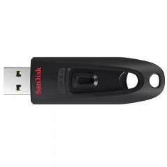 闪迪 128G USB3.0 可加密U盘 读速100M 伸缩推拉优盘 CZ48