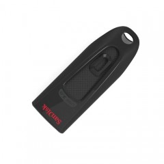 闪迪 128G USB3.0 可加密U盘 读速100M 伸缩推拉优盘 CZ48