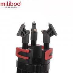 miliboo/米泊 专业单反摄影摄像机铝合金液压云台 604A