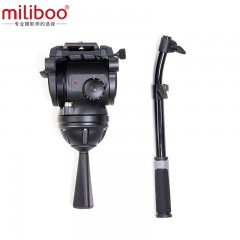 miliboo/米泊 单反摄影摄像机三脚架带液压云台电影级角架  M8L