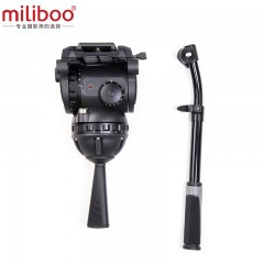 miliboo/米泊  铝合金100碗电影级三脚架10档动态平衡含云台 M18DL