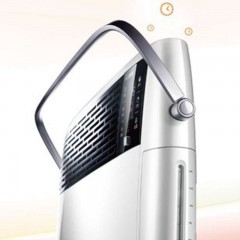 艾美特 取暖器家用电暖器智能遥控静音喷雾加湿 HC24020UR