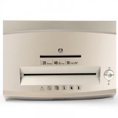 得力 超长时间高端办公碎纸机大容量/碎纸/碎卡/光盘 33134