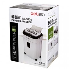 得力 办公碎纸机双入纸口碎纸80张 9926