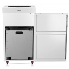 得力 大型碎纸机60分钟长时间碎纸75升 9909