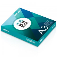 得力 Z7506木尚绿柏70g打印复印纸A3双面木浆纸500张 单包